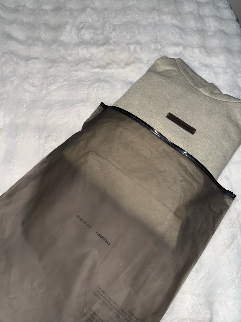 Fear of God Beige Patch Crewneck Sweatshirt